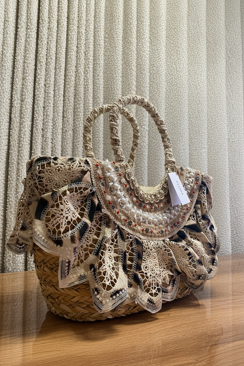 Bolso Artesanal “Edén” |Flora Collection.